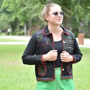 Onque Vintage Button Up Shacket